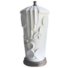 Vally Wieselthier General Ceramics Deco Porcelain Table Lamp