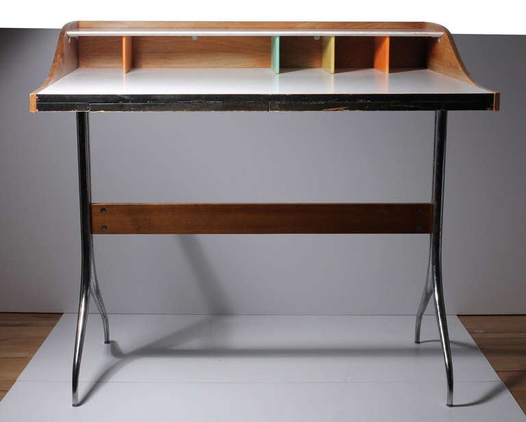 Original Vintage George Nelson Swaged-Leg desk Herman Miller