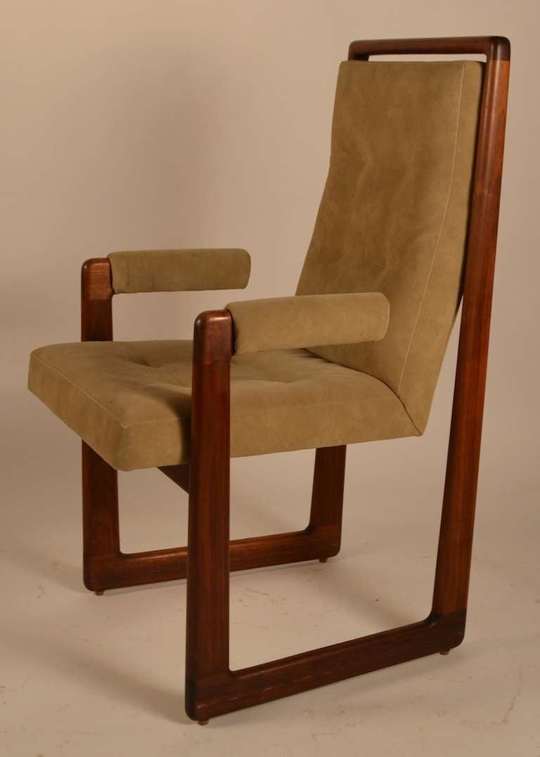 Set of Six Kagan Cubist Dining Chairs