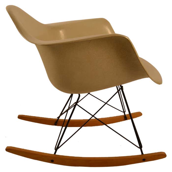 Eames RAR Rocking Chair for Herman Miller at 1stDibs