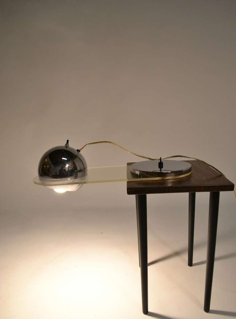 Late 20th Century Modernist Piano Lamp, by Raymor For Sale