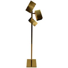 Three Light Floor Lamp By Koch And Lowy