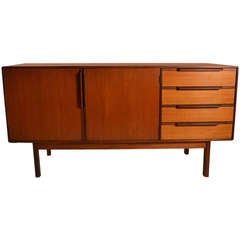 Dimutive Danish Modern Teak Server