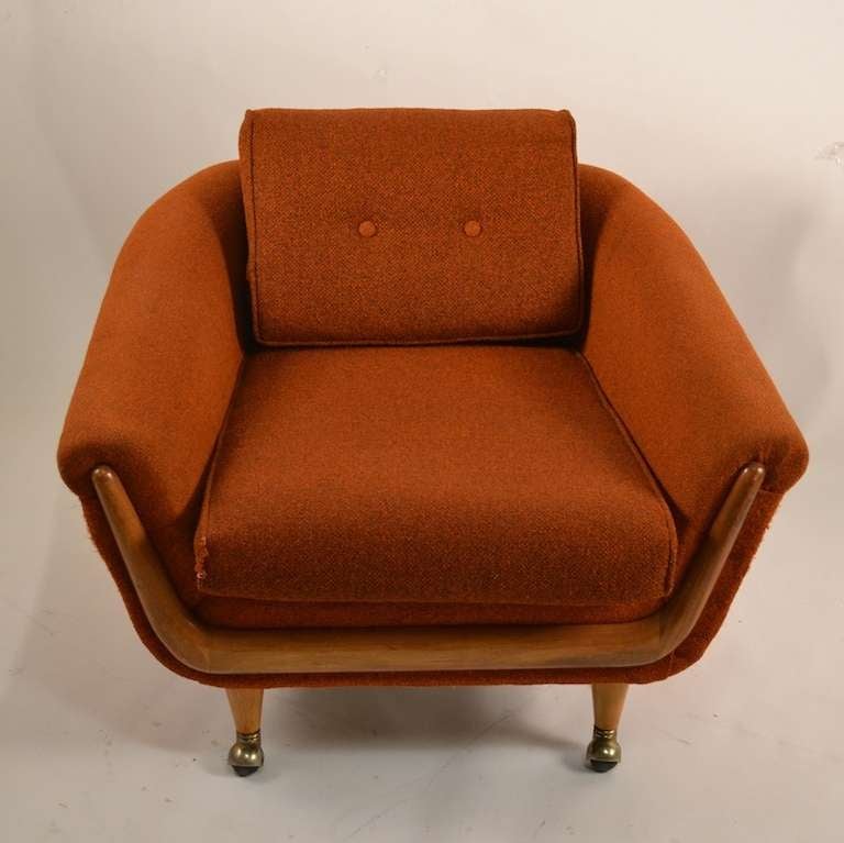 Mid-Century Modern Mid Century Lounge Chair attributed to Adrian Pearsall