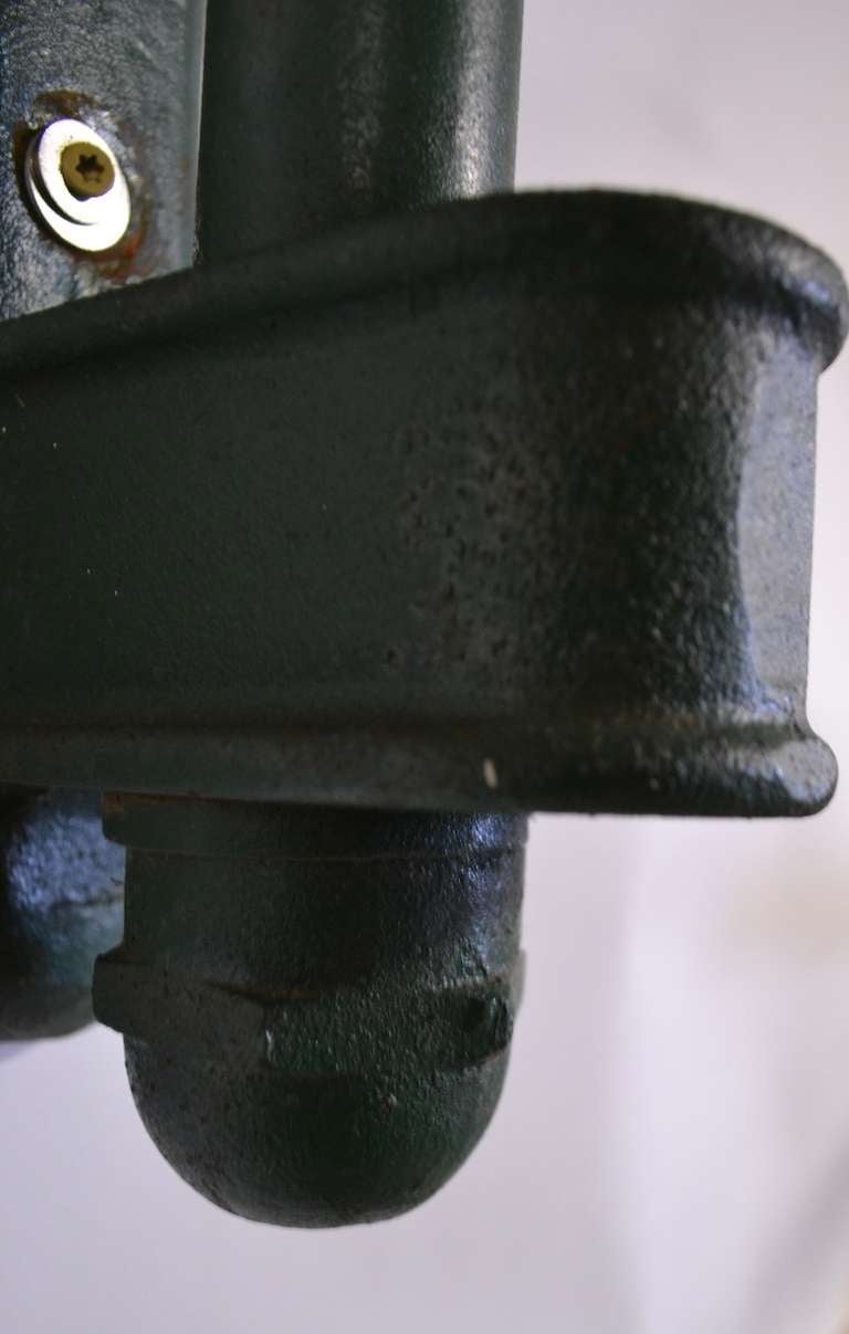 20th Century Pair of Turn of the Century Industrial Outdoor Sconces