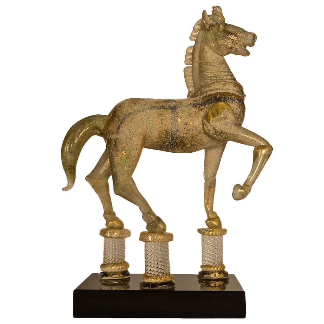 Rare Ermanno Nason Scavo Horse Figure