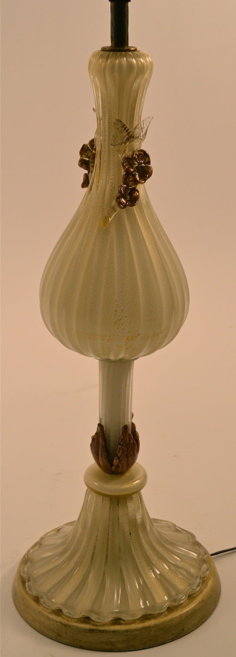 Pair Murano Glass Lamps 4