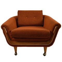 Mid Century Lounge Chair attributed to Adrian Pearsall