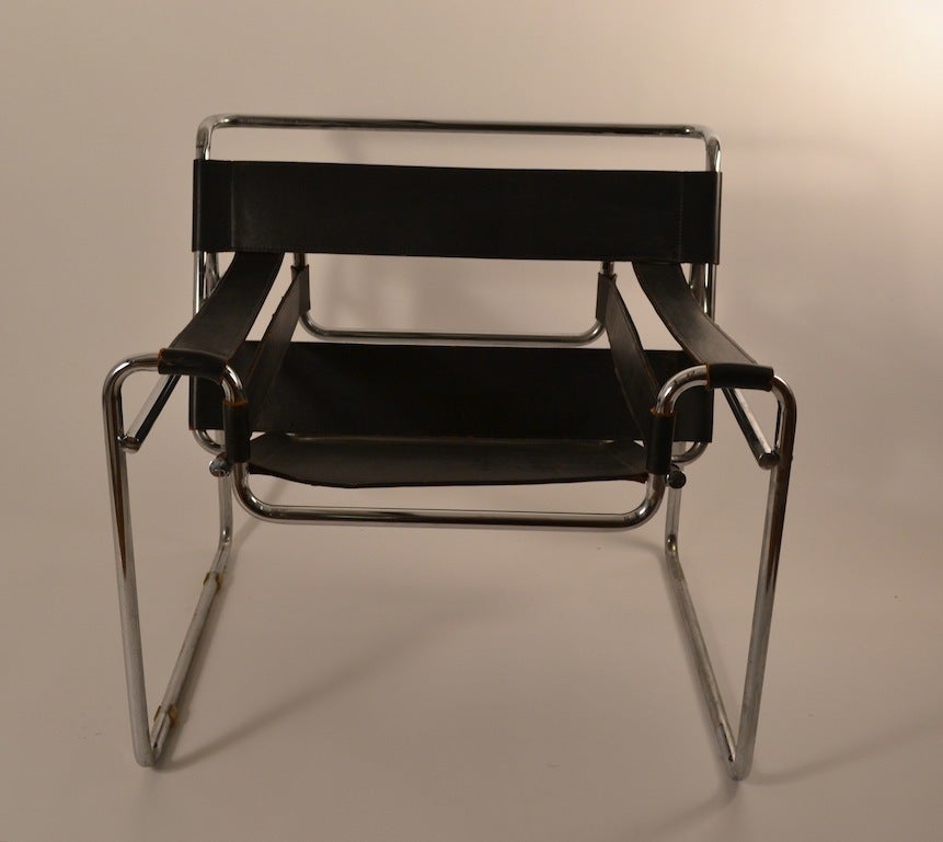 Pair of Marcel Breuer Wassily Chairs Made in Italy at 1stDibs wassily