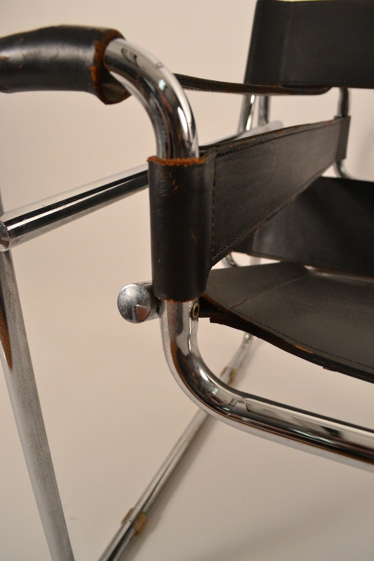 Pair of Marcel Breuer Wassily Chairs Made in Italy at 1stDibs wassily