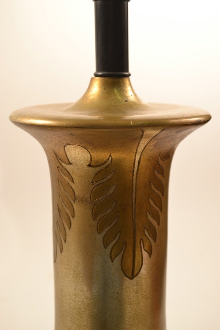 Lámpara de mesa de estilo chino Asia Modern mediados del siglo XX en venta