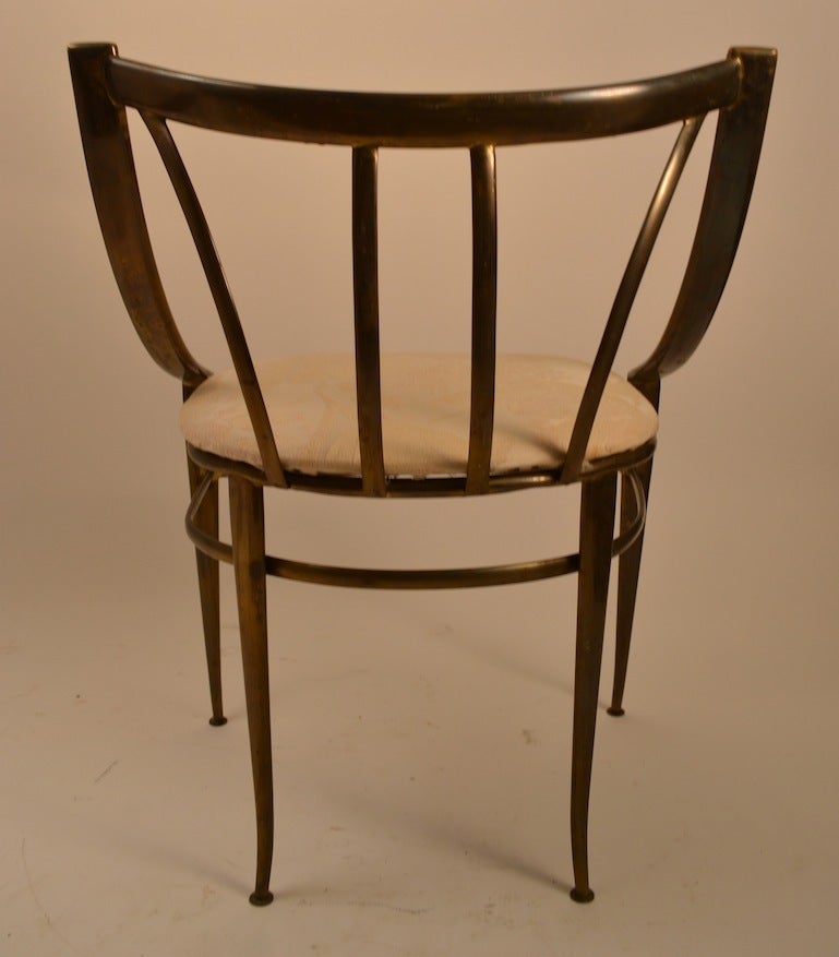 Brass Lounge Chair by Chiavari 3