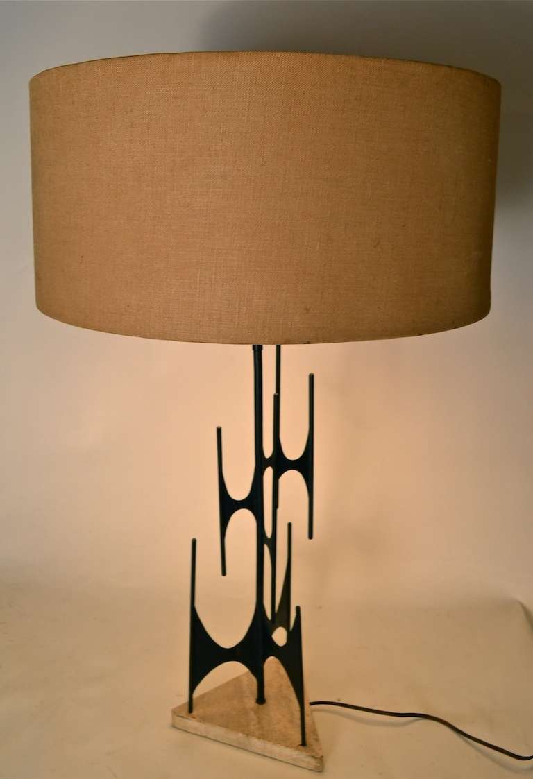 Maurizio Tempestini Lightolier Table Lamp In Excellent Condition In New York, NY