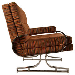 Retro Mid Century Lounge Chair by Patrician Furniture Company