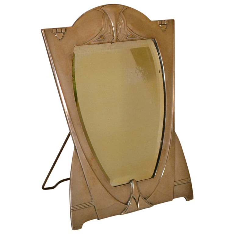 WMF Art Nouveau M Easel Mirror For Sale at 1stdibs
