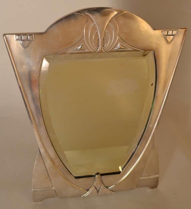 WMF Art Nouveau  Easel Mirror In Good Condition For Sale In New York, NY