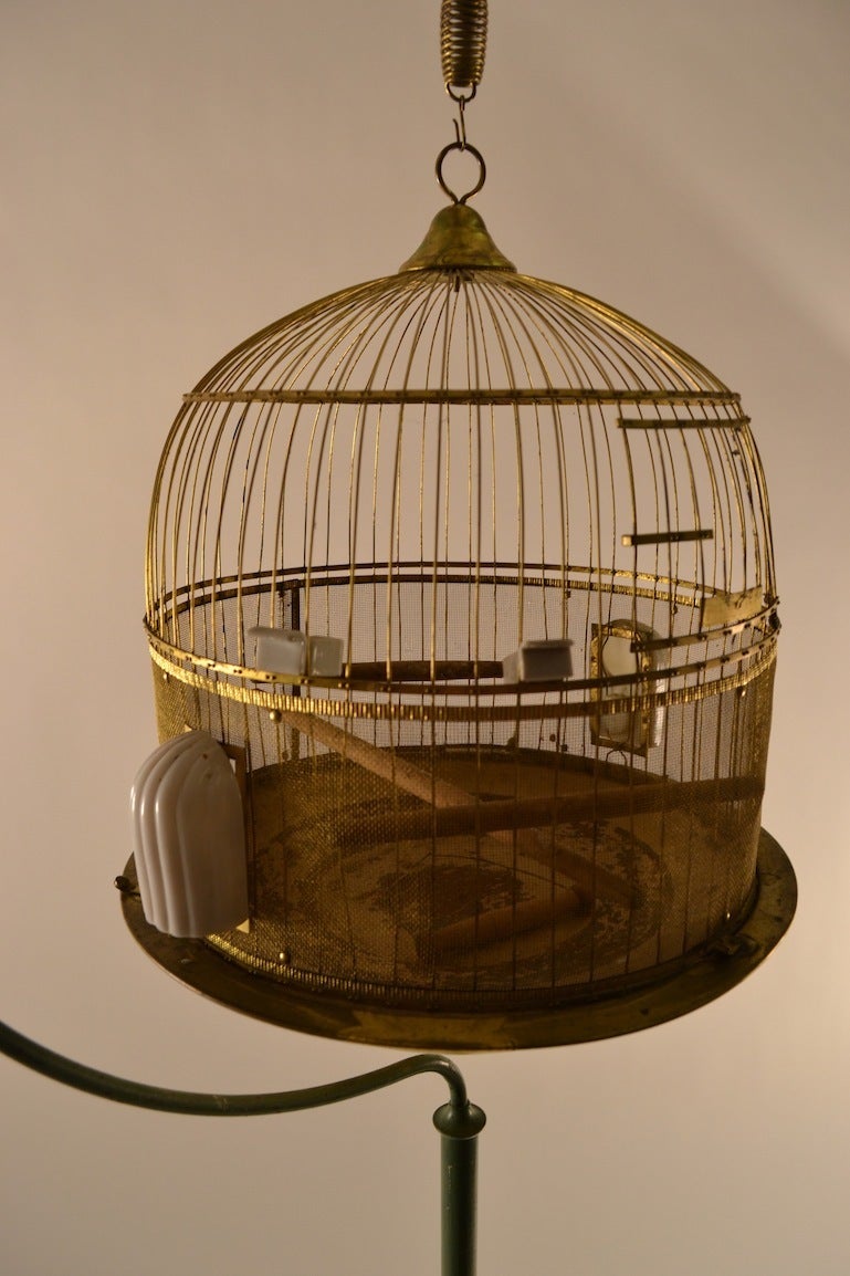 floor standing decorative bird cage