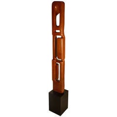 Mid Century Modern Totem Sculpture