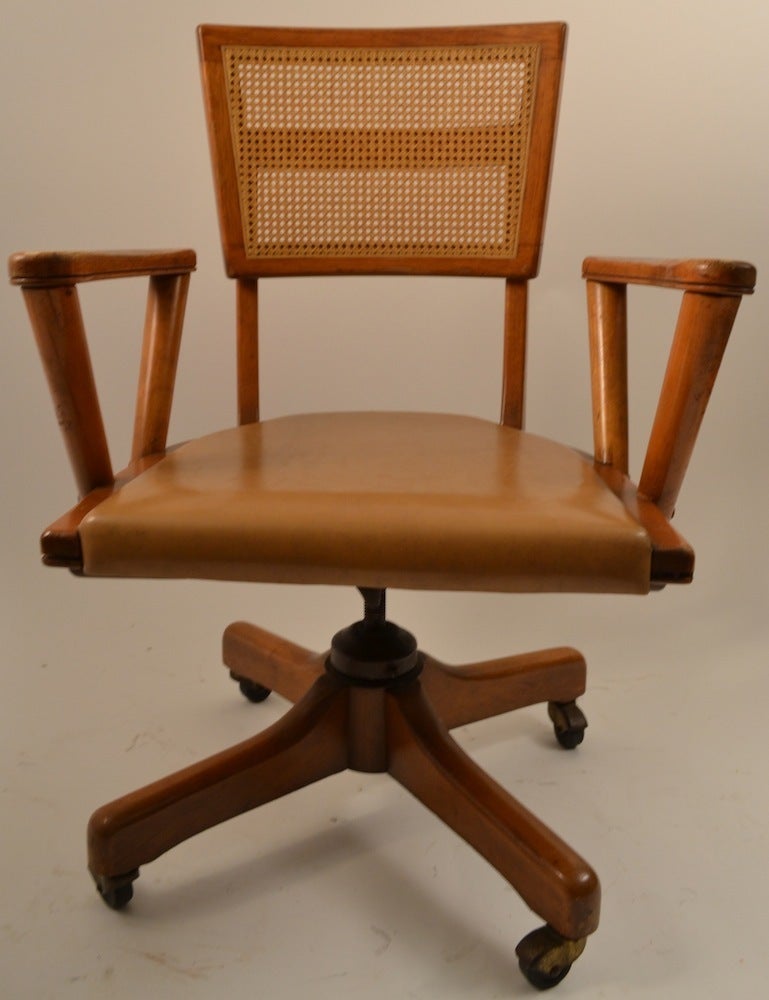 Mid-Century Swivel Desk Chair 2