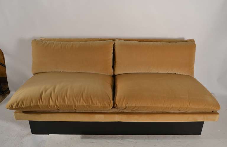 Mid-Century Modern 2 Piece Sectional Sofa
