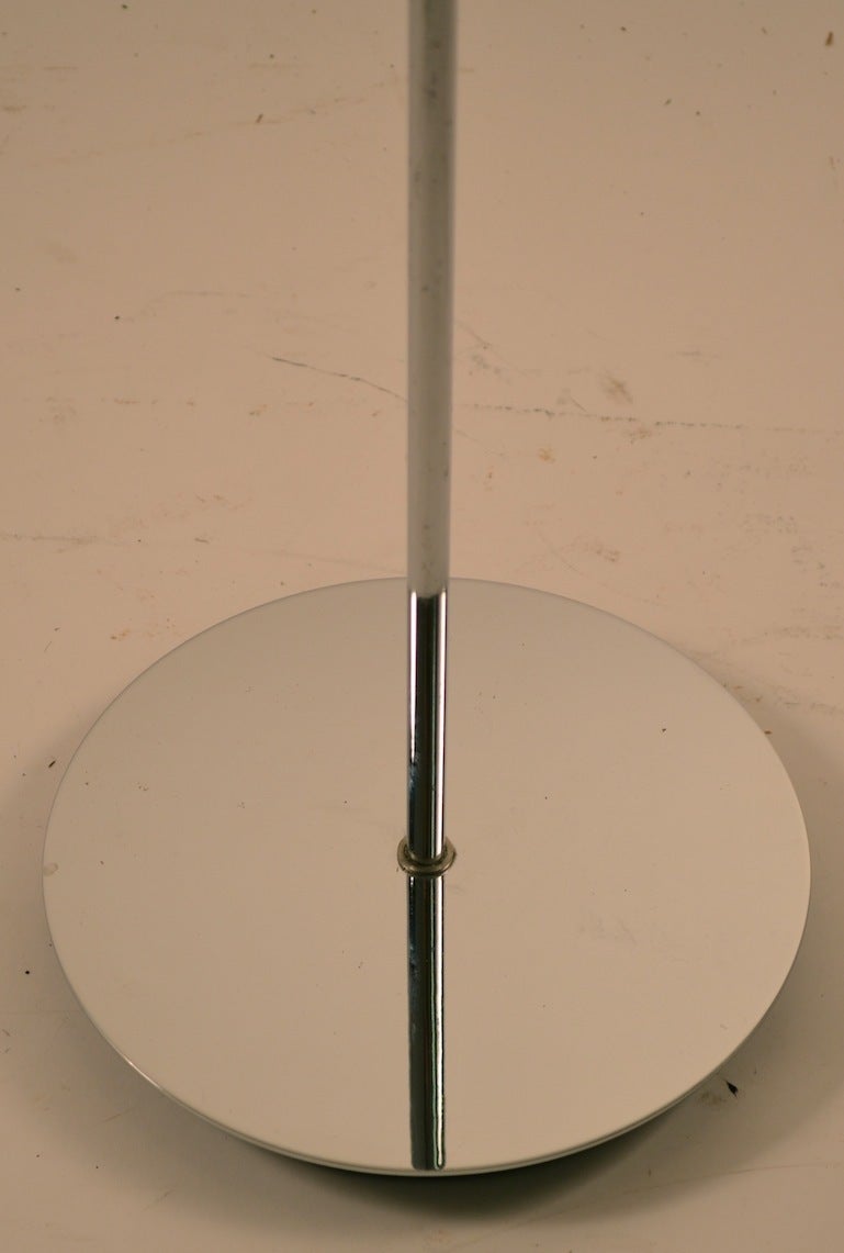 Robert Sonneman for George Kovacs Adjustable Chrome Floor Lamp In Excellent Condition In New York, NY