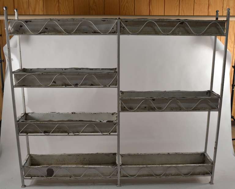 Unusual  Mid Century Modern Wall Size Planter