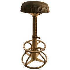 Rare Warren MacArthur Adjustable Stool 11