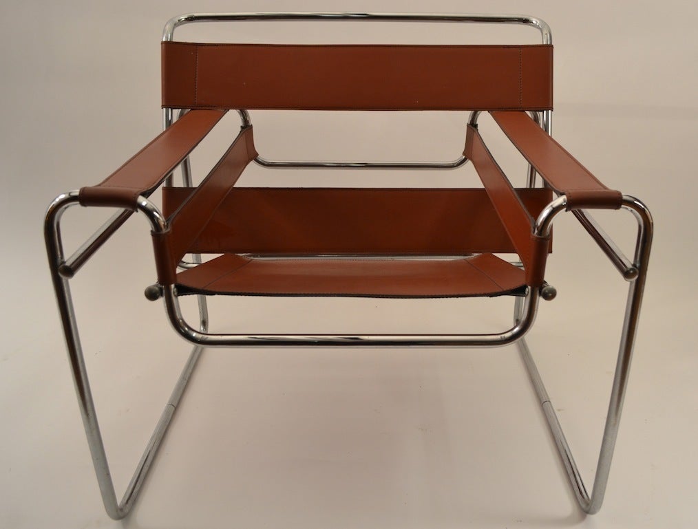 wassily chair brown leather