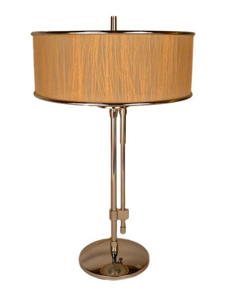 Deco Chrome Table Lamp