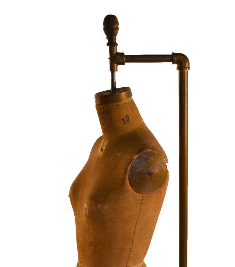 Antique Dress Form by "Superior Model Form" For Sale at 1stdibs