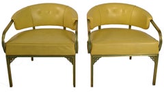 Pair of Troy Sunshade Company “Cymbal” Line Lounge Chairs