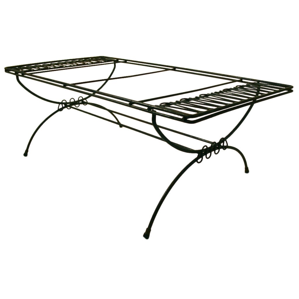 Wrought Iron Coffee Cocktail Table