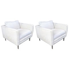 Pair of International Style Club Chairs