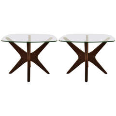 Pair of Pearsall Jack End Tables