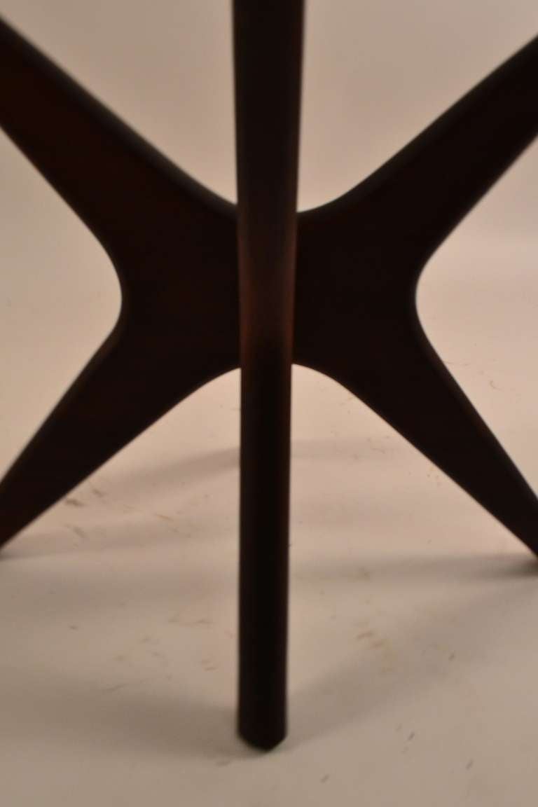 Wood Pair of Pearsall Jack End Tables