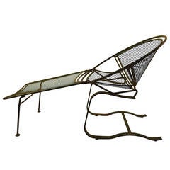 Cantilevered Hoop Chair with Footrest by Tempestini for Salterini 12