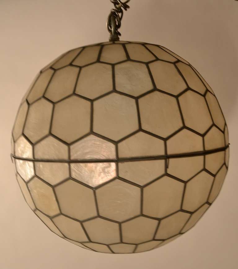 capezio shell chandelier