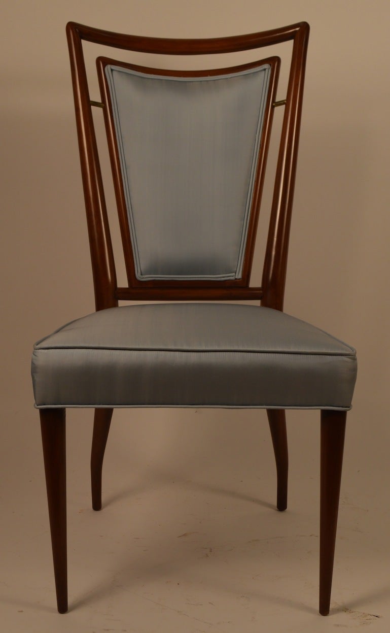 Mid-Century Modern Four J. Stuart Clingman Dining Chairs