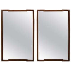 Pair of American Mirrors with Chinese Styling
