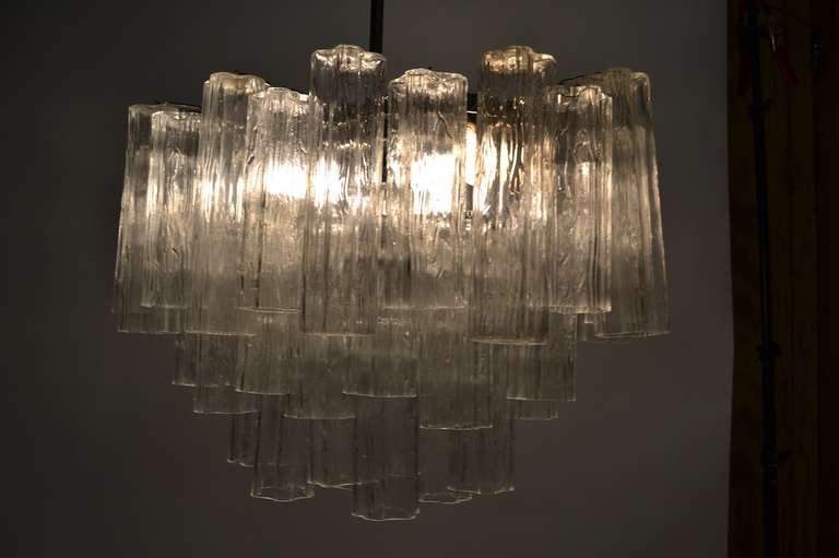 Venini Tronchi Tiered Chandelier