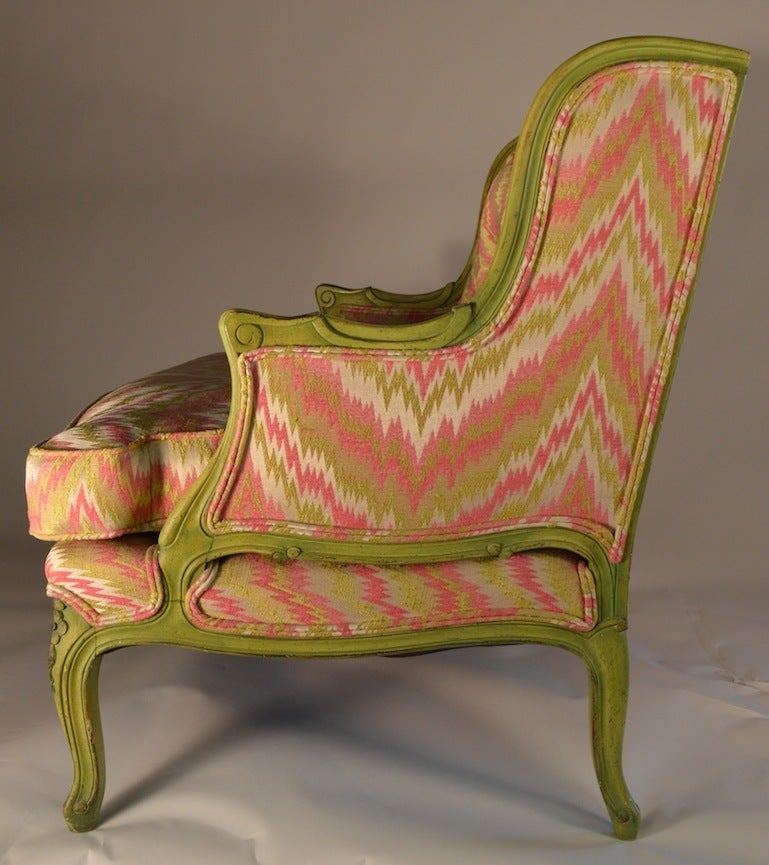 French Style Chair and a Half For Sale at 1stDibs french style