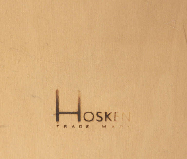 Set of 3 Francis Hosken stacking tables - Nice set from this hard to find woman designer.
