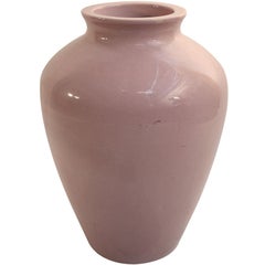 Vintage Sand Jar - Dusky Pink Glaze