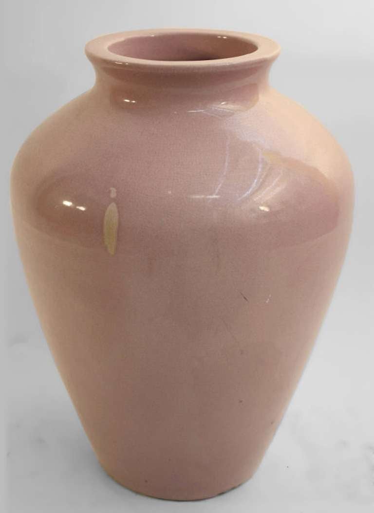 dusky pink vase