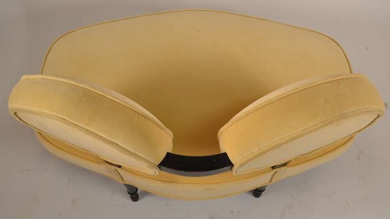 Pair of Art Deco Loveseats In Good Condition In New York, NY