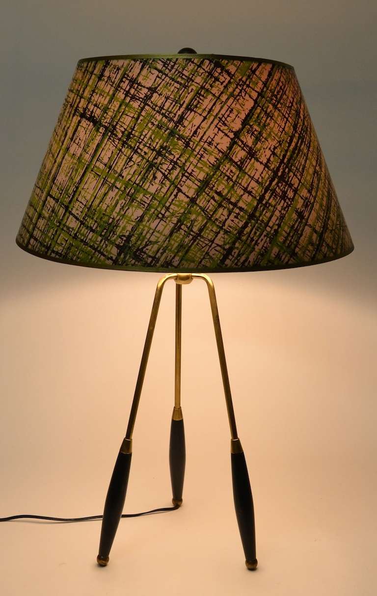 Pair Thurston Tri Pod Table Lamps