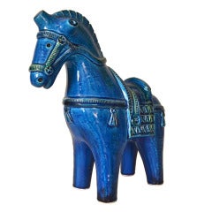 Raymor Bitossi Ceramic Horse