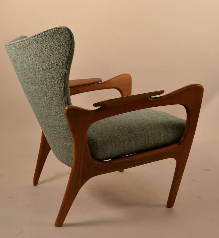 American Pair of Adrian Pearsall Lounge Chairs