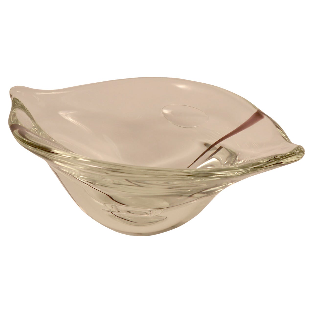 Murano Centerpiece Bowl Attributed to Seguso For Sale