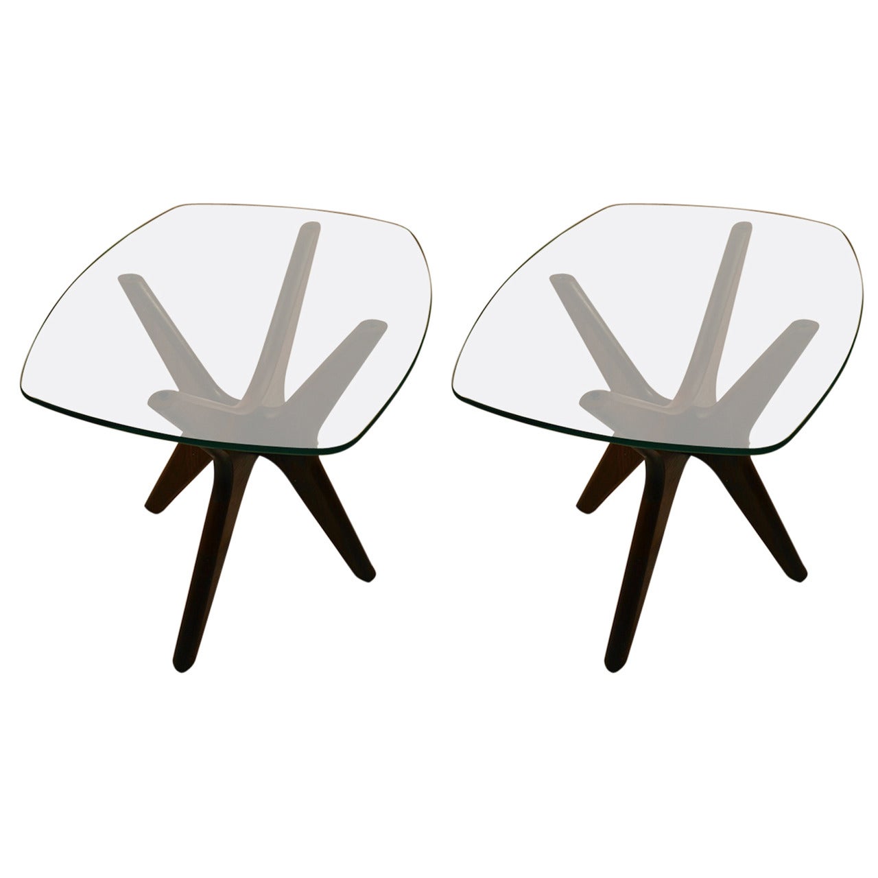 Pair of Pearsall Jack End Tables